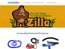 Tablet Screenshot of chubuddy.com